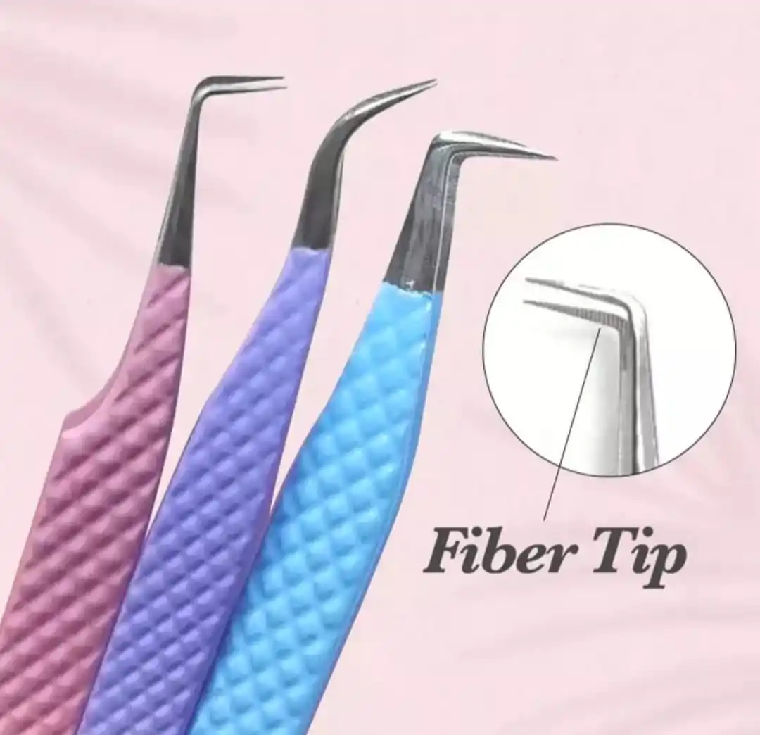 Eyelash Fiber Tip Tweezers Custom Tweezer For Eyelash BY ZACHARY INDUSTRIES