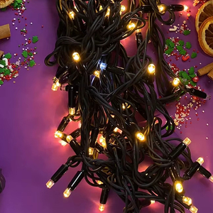 Luzes <span class=keywords><strong>LED</strong></span> <span class=keywords><strong>String</strong></span> para Decorações Outdoor Home Decor Christmas Party Festival com Classificação IP67 para Uso Interno