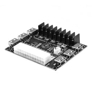 24ピンATX電源ブレイクアウトボードとアクリルケースキットモジュールアダプター電源コネクタサポート3.3V/5V/12V - Product Image 1