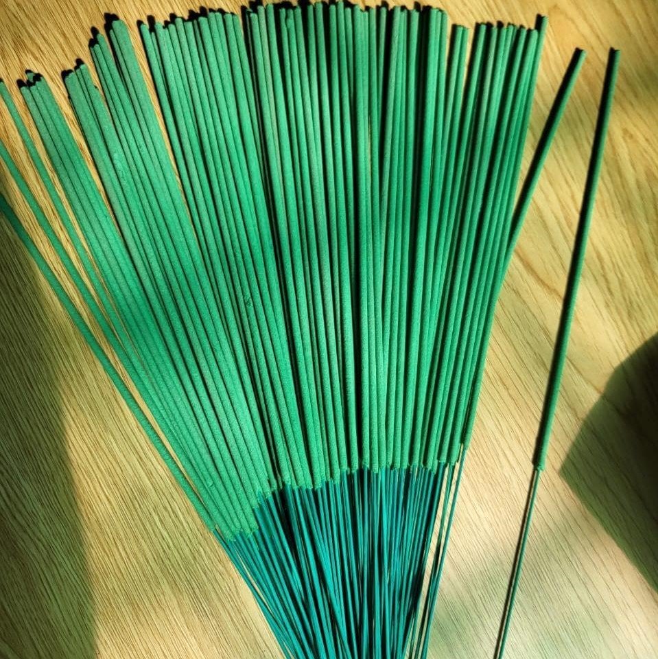 สีเขียว