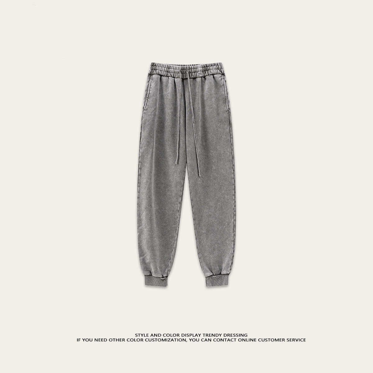 Sweat à capuche gris clair