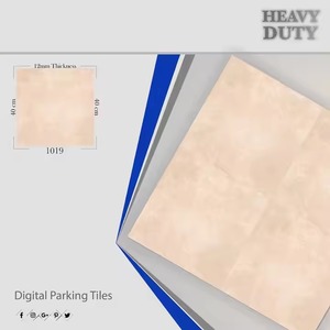กระเบื้องเซรามิกปูพื้นที่จอดรถขนาด400x400มม. ดีไซน์พอร์ซเลนขนาด40x40ซม. ดีไซน์แบบดิจิตอล - Product Image 5