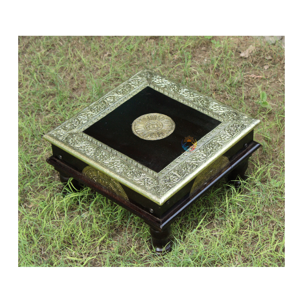 สีดำ-ทองโบราณ