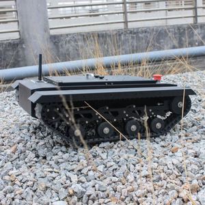 TR500S Robot Chassis Tank Chassis Rubber Track Assembled Load 50KG Image Transmission <strong>Remote</strong> <strong>Control</strong>