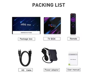 Dropshipping rk3318 4k Set Top <span class=keywords><strong>Box</strong></span> 4GB RAM 32GB 64GB ROM kép Wifi mặt trăng phương tiện truyền thông Máy nghe nhạc thông minh <span class=keywords><strong>Android</strong></span> 10 h96max <span class=keywords><strong>TV</strong></span> <span class=keywords><strong>Box</strong></span> - Product Image 6