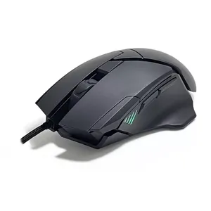 Ergonomico LED retroilluminazione Gaming Mouse Design speciale accessori per Computer sensore ottico di orientamento della mano destra USB compatibile - Product Image 3