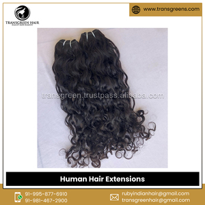 ספק מלאי בתפזורת מוכן למכור באופן נרחב cuticle מיושר טבעי מתולתל טבעי הרחבות שיער של נשים