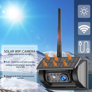 Cámara de visión trasera de respaldo inalámbrica, batería solar recargable, base magnética de 1080p, aplicación Wifi móvil, cámara Solar IOS Android - Product Image 3