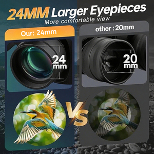 Ống nhòm công suất cao chất lượng cao tầm xa Ống nhòm tầm nhìn ban đêm thấp dễ dàng tập trung Kính viễn vọng du lịch ngoài trời độ nét cao - Product Image 5