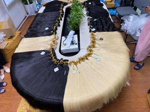 Toplu saç Vietnam marka toptan tedarikçisi saç manikür hizalanmış ham bakire
