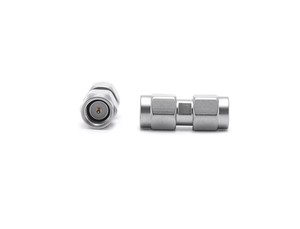 18G Stainless Steel Precision <strong>SMA</strong> Male to Male Adapter - Product Image 2