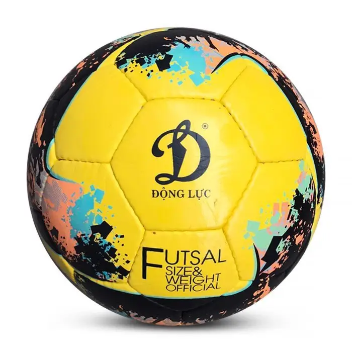Bola Futsal sepak bola PU dalam ruangan pantulan rendah kustom berperingkat teratas untuk latihan dan kompetisi