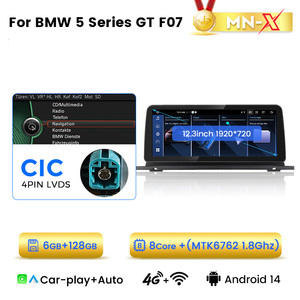 MEKEDE MNX Newest Android 12.3inch Split Screen 8 Core Car Stereo for <strong>BMW</strong> 5 Series GT <strong>F07</strong> Keep Original Function - Product Image 3
