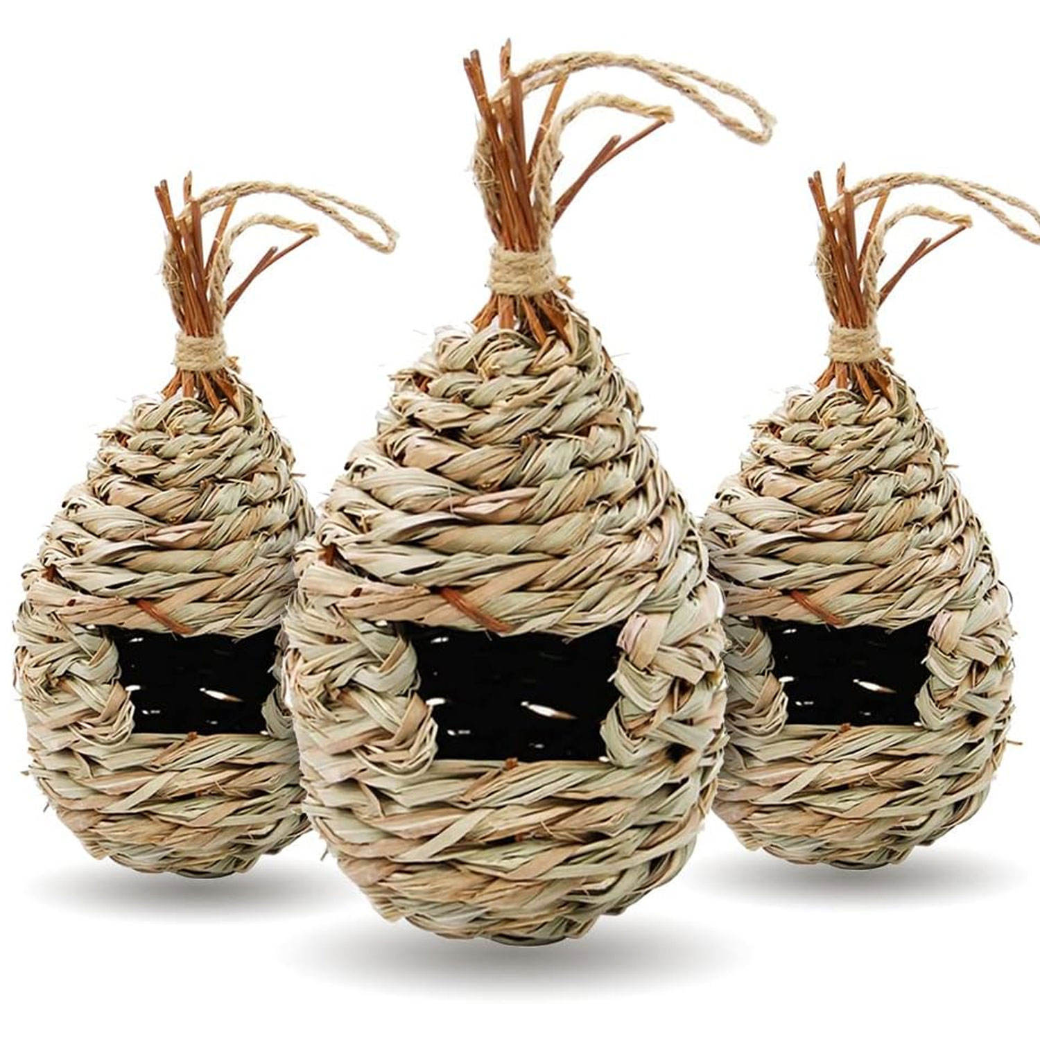 Woven Bird Houses