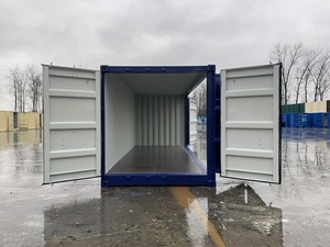 Лучший и дешевый 20ft 40ft пустой грузовой контейнер для продажи изготовлен из прочной кортеновой стали 40HQ Размер - Product Image 5