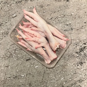 冷冻鸡爪为国际买家批量选择出口销售，包装最好的鸡爪