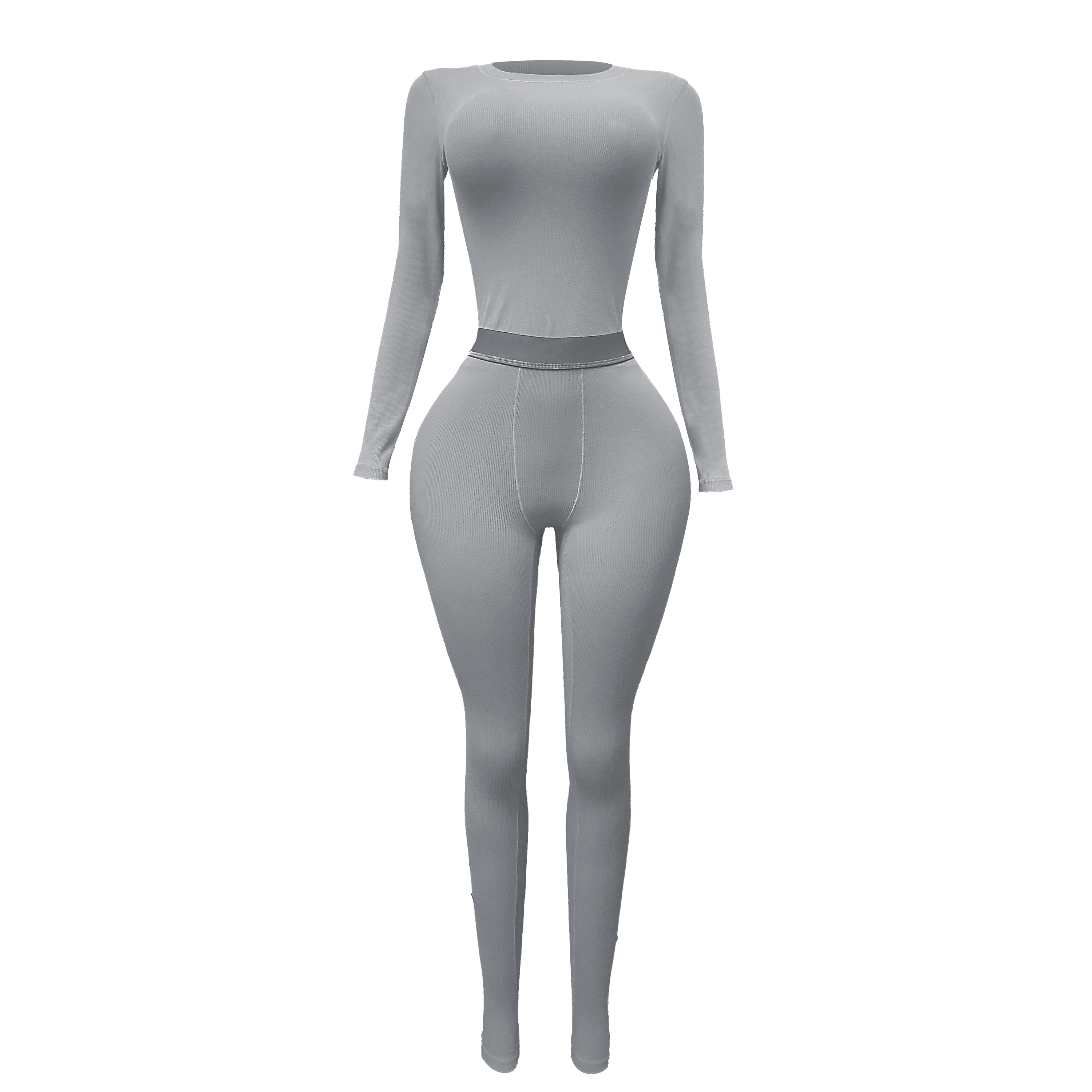 LONGSLEEVE LEG GRAY