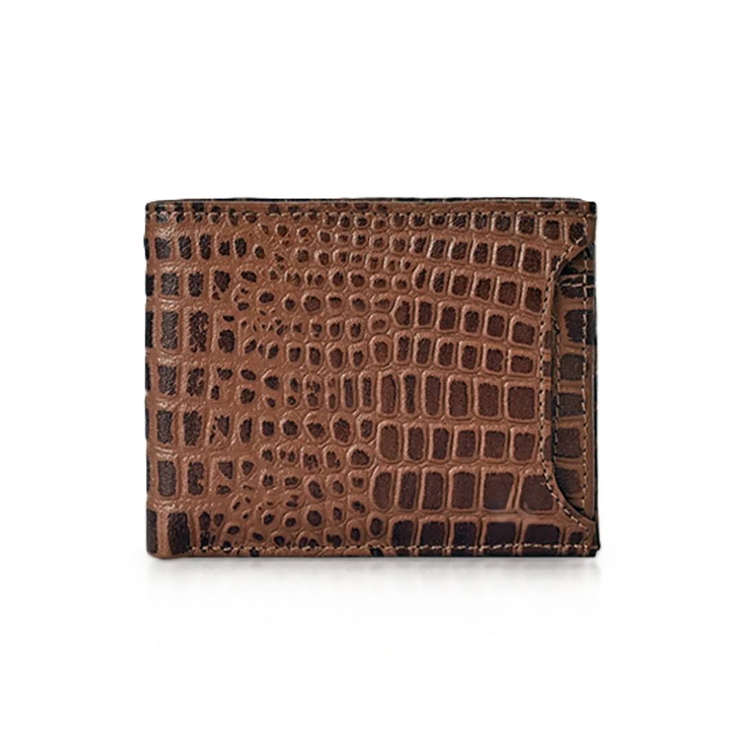 พิมพ์จระเข้สีน้ำตาล