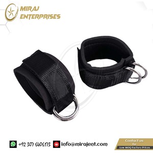 Cable Machines Leg Exercises with Carry <strong>Bag</strong> (Black) <strong>Ankle</strong> 2pcs Sport <strong>Ankle</strong> Straps Padded D-ring <strong>Ankle</strong> Cuffs for Gym Workouts - Product Image 6
