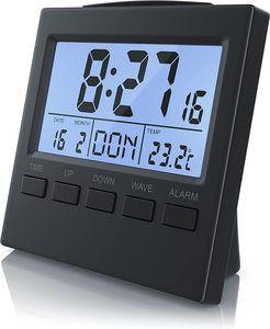 Digitaler Radio wecker mit Temperatur anzeige DCF Radio Clock - Product Image 4