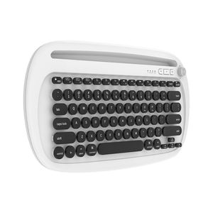 Personalized Modeling Wireless <strong>Keyboard</strong> <strong>Bluetooth</strong>+2.4G Office <strong>Keyboard</strong> With groove to Adapt to Mobile Phone - Product Image 6