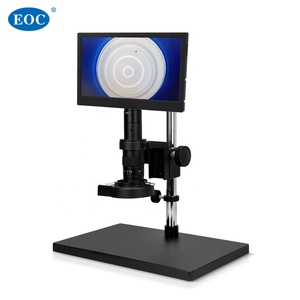 Microscopio electrónico de vídeo EOC con luz LED de 11 pulgadas, 1080P, 60FPS, con monitor integrado para reparación y chip de soldadura, monocular - Product Image 2