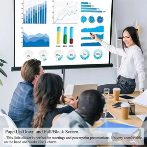 2025 nuovo PPT Slide Advancer penna 2.4GHz penna Powerpoint Wireless presentazione Clicker USB telecomando F-lip presentatore puntatore - Product Image 2