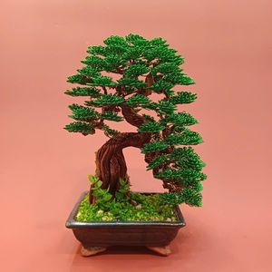 Zamansız eski bakır Bonsai | El işi heykel taklit antik ağaç majesteleri, ekleyerek doğal zerafet | Gemi hazır - Product Image 5