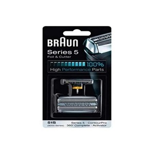 Braun serisi 5 kombi 51S folyo ve kesici yedek paketi (eski 8000 360 tam veya aktivatör), 0.32 ons - Product Image 1