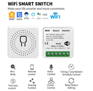 Homekit-interruptor de luz inteligente con WiFi, dispositivo Universal con temporizador, Control remoto inalámbrico, productos de automatización del hogar, 2022