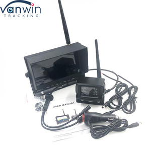 10 pulgadas Quad Split 4CH AHD inalámbrico 1080P Kit de monitor de coche GPS conexión USB IPS TFT pantalla LCD