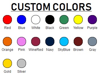 Customized Colors Available