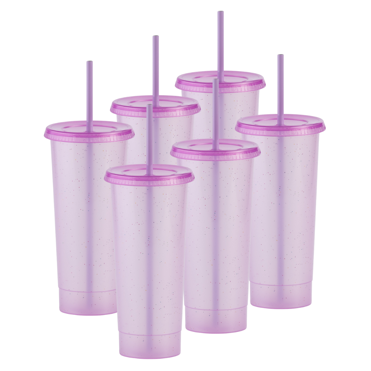 Translucent Purple Glitter