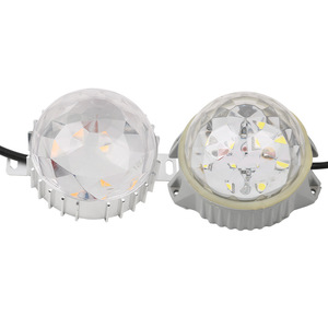 Aluminum Circular RGB Dmx Pixel Modules Lamp Programmable DC24V 3W Advertising Smart <strong>LED</strong> Point Light Colorful Lighting - Product Image 6