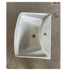 Kaide küçük Oval boyutu ile geleneksel ve zarif seramik el lavabo banyo lavabo için taş ve mermer yapılmış - Product Image 4