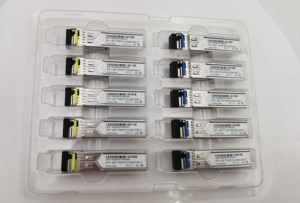 CIS Compatible 1G/1,25G/1000M SFP Módulo SMF Transceptor óptico Fibra simple/dúplex LC SC DDM 10km 20km 80km 10G SFP BIDI - Product Image 4