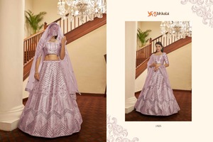 Hint tasarımcı Lehenga Choli yeni Lahenga ve Lahenga Choli parti giymek Banarsi gelin Lahenga