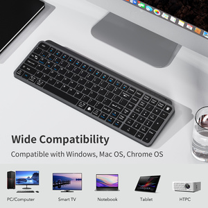 Dual Mode Wireless Tastatur Bluetooth und 2.4G Tablet Smart Win Android Macos Bluetooth Tastatur - Product Image 2