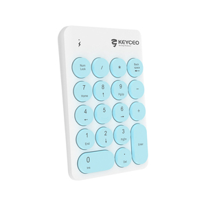 Teclado numérico inalámbrico para ordenador, teclado delgado de oficina, BT + 2,4G, gama alta, 22 teclas de posicionamiento