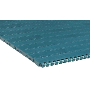 1000系列网格直轨塑料平顶链网输送机 - Product Image 1