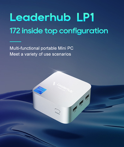 Mini PC Leaderhub moderno con WiFi5 Bluetooth 5,2 e Intel N100 para una conectividad y rendimiento sin problemas - Product Image 2