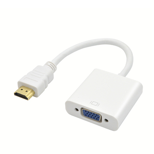 Werkseitig heiß verkaufter HDCP1.2 HDMI zu VGA Kabel Video konverter Eingang HDMI Ausgang VGA Format 1080p HDMI zu VGA Adapter