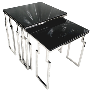 Multi Purpose High Quality Gold PVD <strong>Nested</strong> Side <strong>Table</strong> Also Used As <strong>End</strong> <strong>Table</strong> in Luxurious Homes &amp; Offices for Snacks &amp; Decor - Product Image 5
