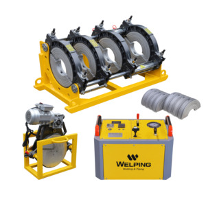 WP355A 90-355มิลลิเมตรท่อร่วมก้นเครื่องเชื่อมราคาโรงงานที่มี CE ISO Hdpe ท่อเชื่อมราคาเครื่อง - Product Image 2