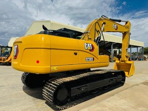Kedi 323D3 ekskavatör paletli için 2024 kullanılan 25 Ton çalışma ağırlığı Cummins Yuchai motor Changjiang hidrolik pompa çekirdek dahil
