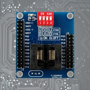 STM8S 8L TSSOP20 автономный программный микроконтроллер и FPGA горящий и испытательный держатель-загрузчик - Product Image 2