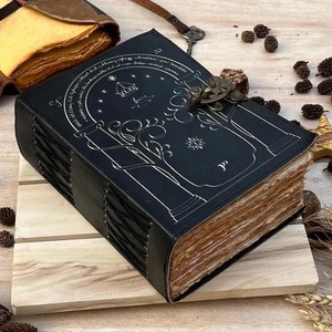 שומן tolkien אדון הטבעות מתנות כתב עת עור בעבודת יד קסם מחברת פנטזיה dd & d
