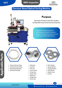 Macchina di ispezione per visione artificiale a trasportatore industriale nuovo impianto di produzione per controllo della qualità dell'automazione di smistamento ottico PLC - Product Image 3