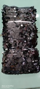 Poliéster Bordado Tule Malha Tecido Soft Estilo Liso com Metálico Característica Wedding Bags Estofos Roupas das Meninas Vestidos