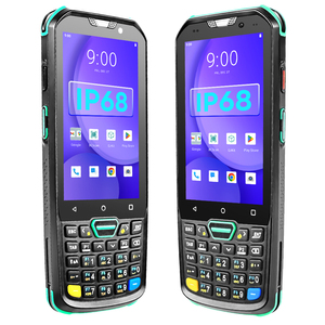 FYJ F9824 4'' 8-Core <strong>Keyboard</strong> Data Collector Handheld Terminal Barcode Scanner Pda Android Smartphone Mobile Computer Pdas - Product Image 1